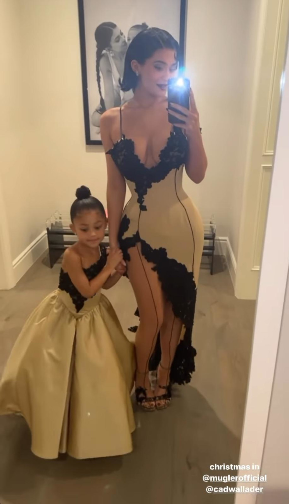 Kylie Jenner and her Stormi (photo: Instagram screenshot)