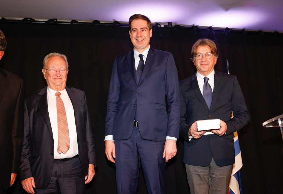 מישל פונסרד, אוליבר בכט והנרי קוקירמן  (צילום: ארז ליכטפלד)