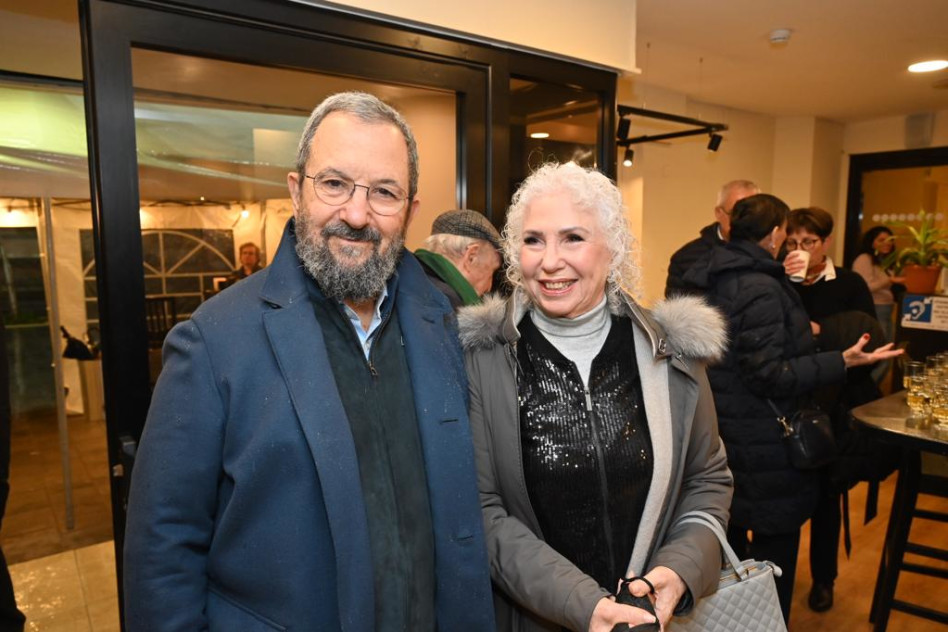  נילי פריאל ואהוד ברק (צילום: אוהד הרכס ואיתי בלסון - מכון ויצמן למדע)