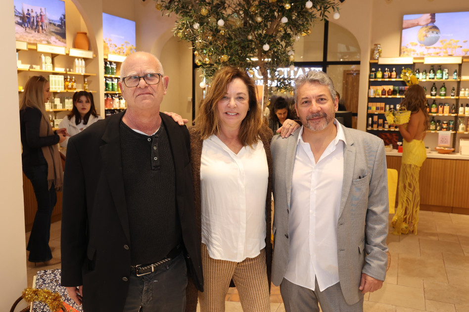 סטפן בלג'מן ודינה צחי עוזיאל (צילום: איציק בירן)