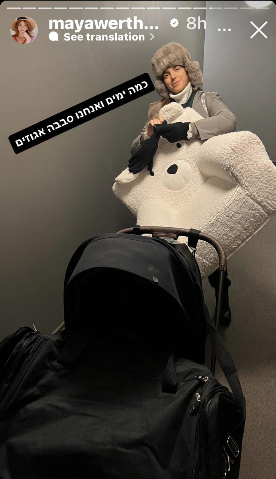 מאיה ורטהיימר (צילום: צילום מסך אינסטגרם)