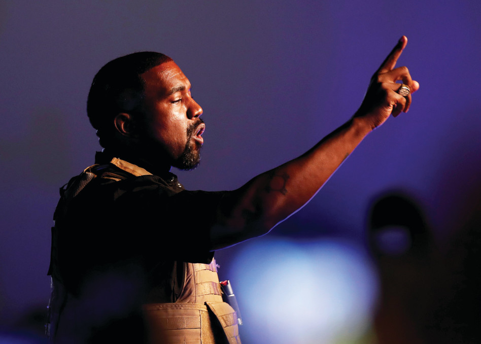 קניה ווסט  (צילום: רויטרס)