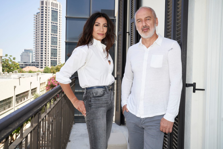 דומיניק רומנו  ואדריאנה שור (צילום: רון קדמי)