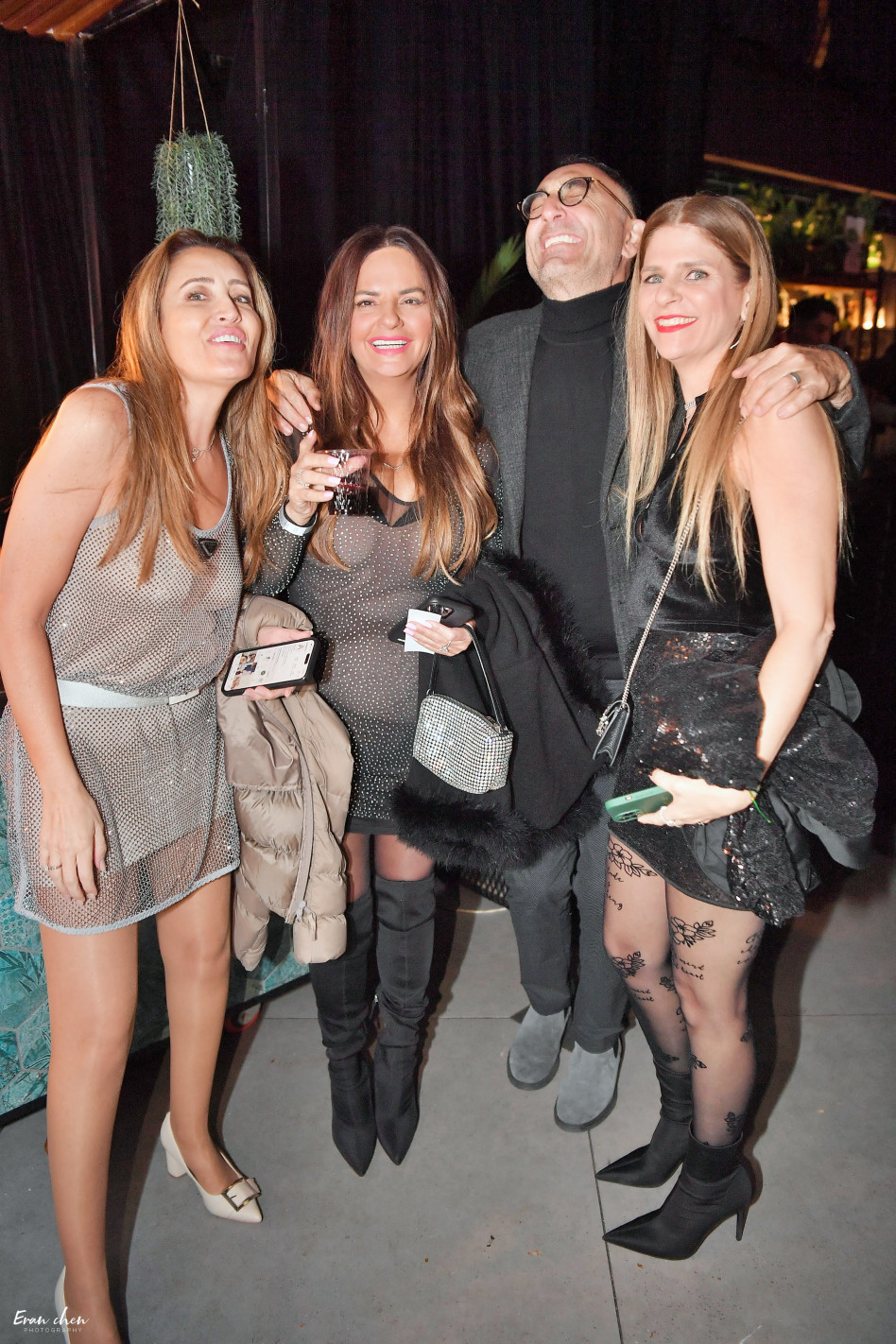 סורלה קטורזה, ישראל קטורזה, אופירה אסייג, פולה בליק (צילום: ארן חן צלמים)