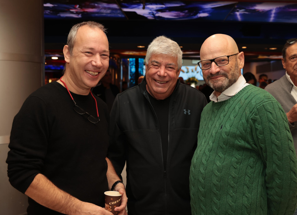 יורם טורבוביץ', עמי אראל ואורי רוגובסקי (צילום: דותן שמיר)