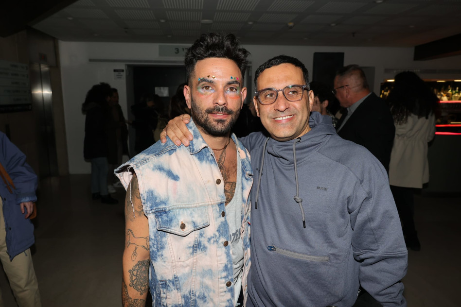 יניב ביטון וג'ייסון דנינו הולט (צילום: רפי דלויה)