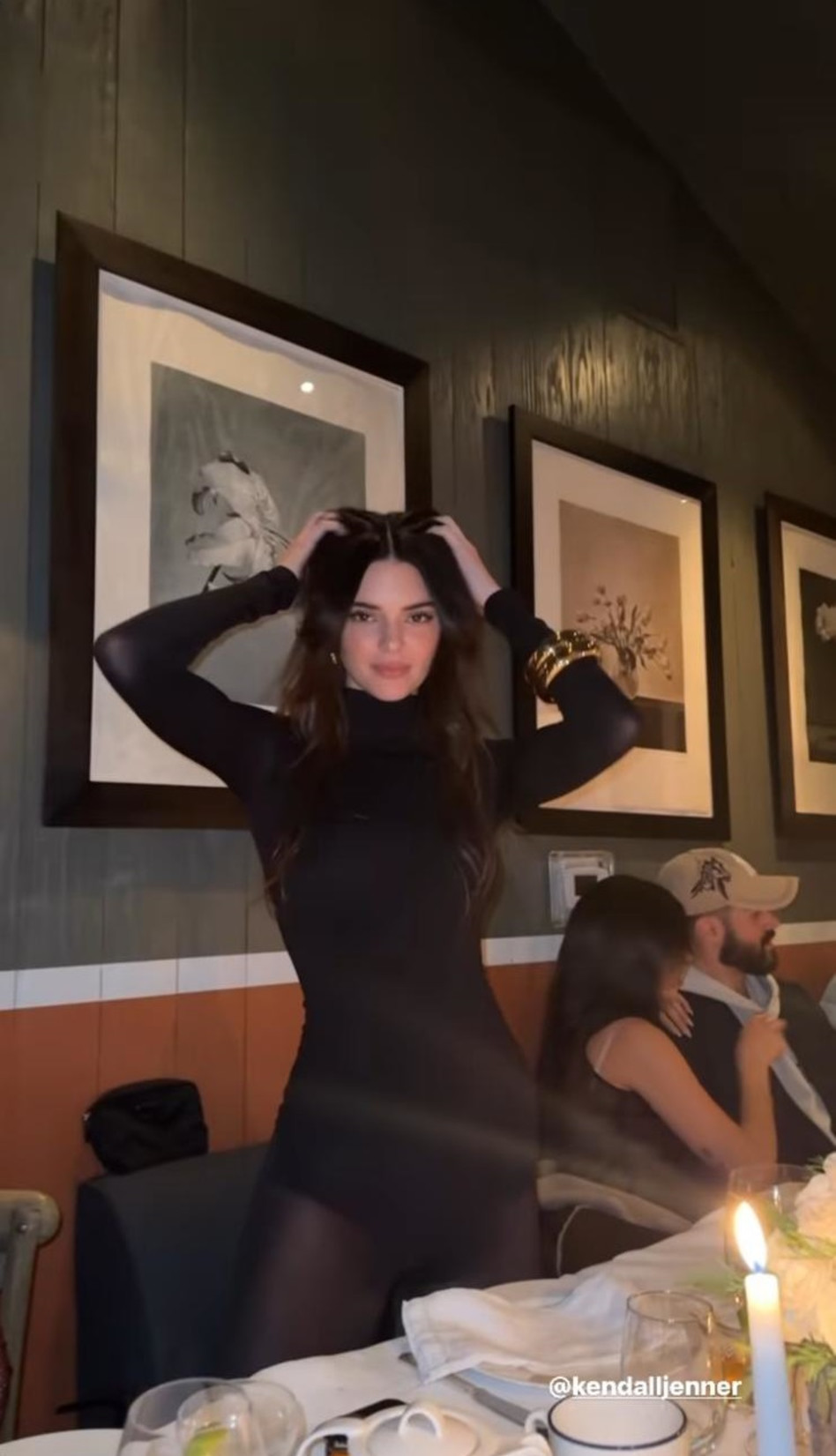 קנדל ג'נר (צילום: צילום מסך אינסטגרם)