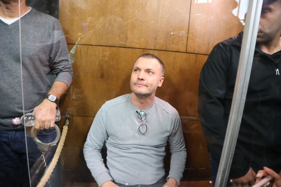 שי אביטל בבית המשפט (צילום: אבשלום ששוני)