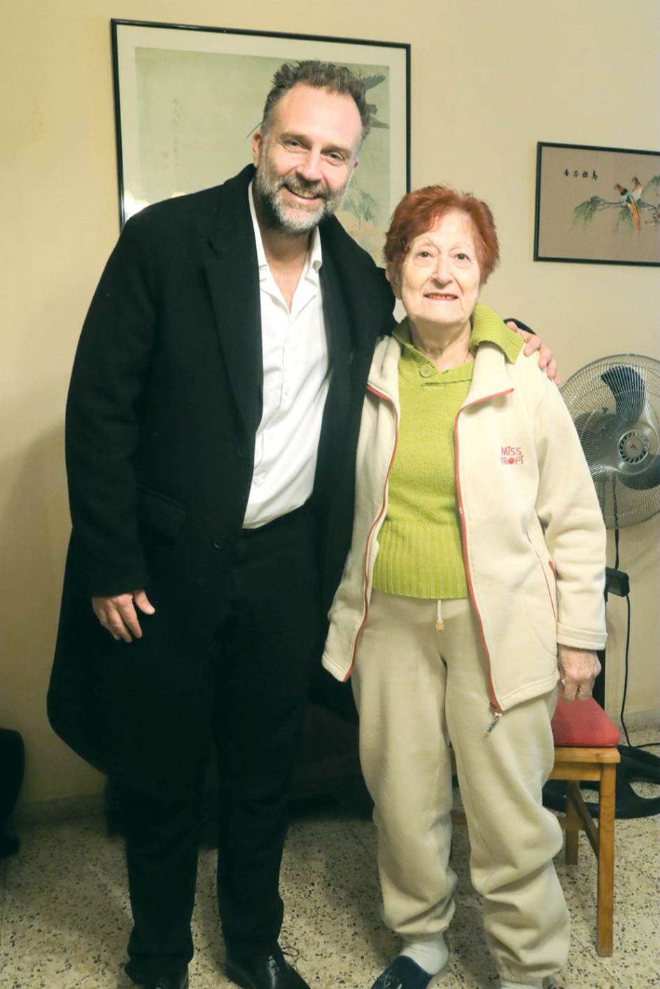 מינה לייבוביץ וניר שמול (צילום: מייקי לוי)