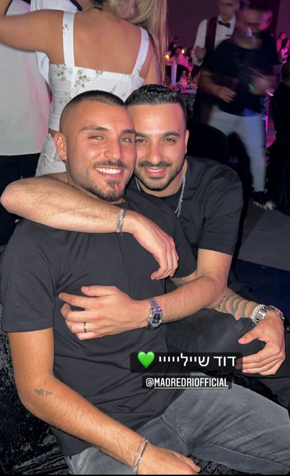 מאור אדרי, אליאל אדרי (צילום: צילום מסך אינסטגרם)