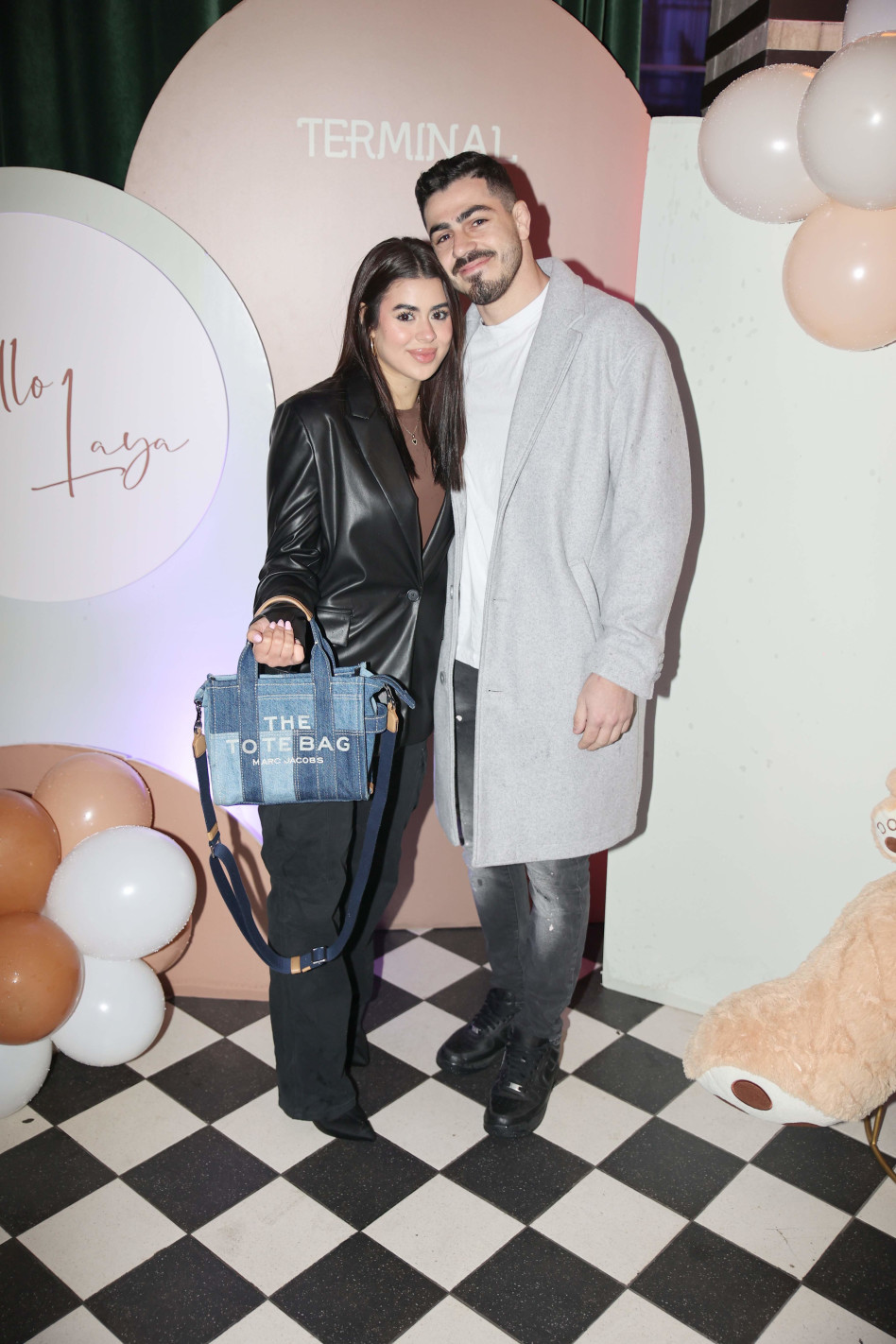 אנג'לס ברנס ובן הזוג (צילום: אור גפן)