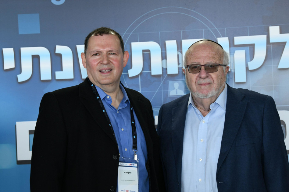שלמה אייזנברג ואילן טוקר  (צילום: בוריס טמניק)