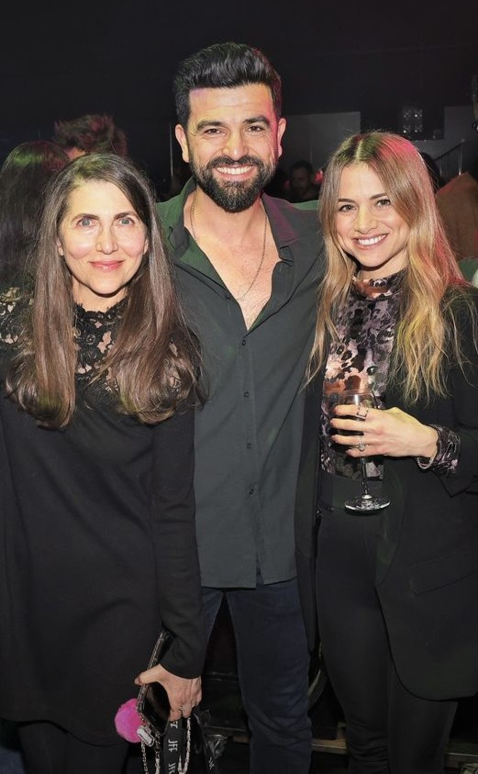 טל נרובאי, עמוס תמם וקרן מור  (צילום: רפי דלויה)