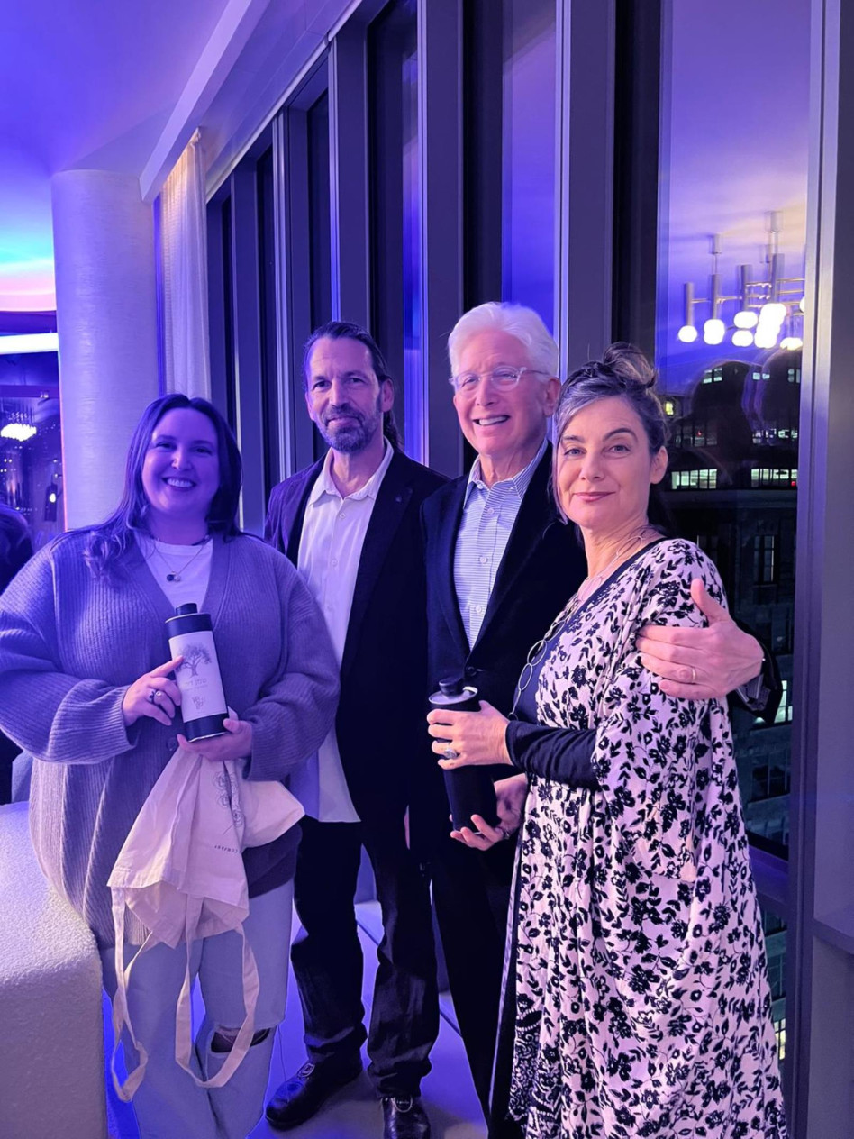 נעה ורטהיים , ג'יימס סניידר , עדי שעל וקאסי אריסון (צילום: ענת גרוז'נסקי צור)