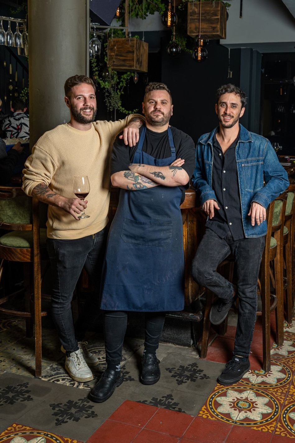 יונתן רונזצוויג, כפיר ינין ועומר יהב (צילום: karela Agency)