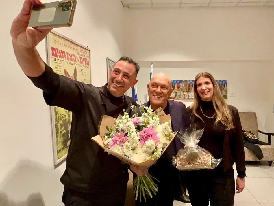 רקפת אילוז, שלומי שבת ואבי לוי (צילום: באדיבות בנייני האומה ירושלים)