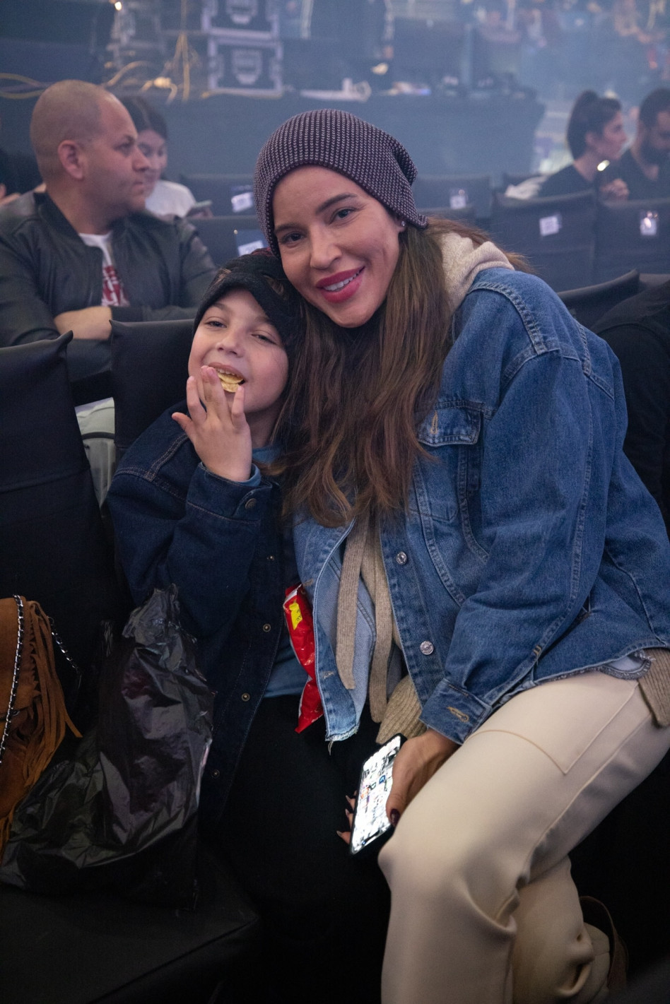 נטלי דדון ובנה ריף (צילום: רונן אטדגי ועומרי סילבר)