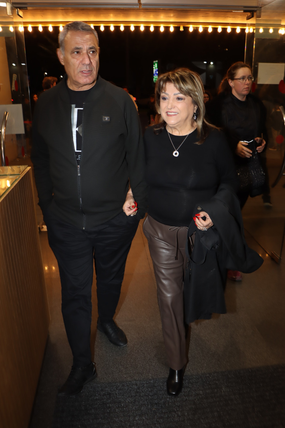 שולה זקן ובעלה (צילום: ניר פקין)