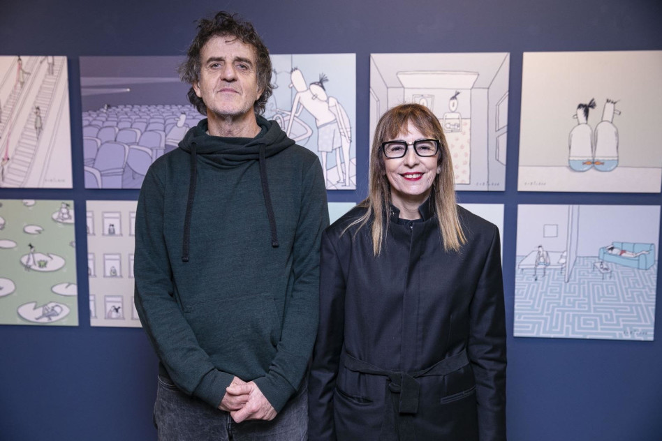 מיה דבש ויובל רוביצ'ק (צילום: לנס הפקות)