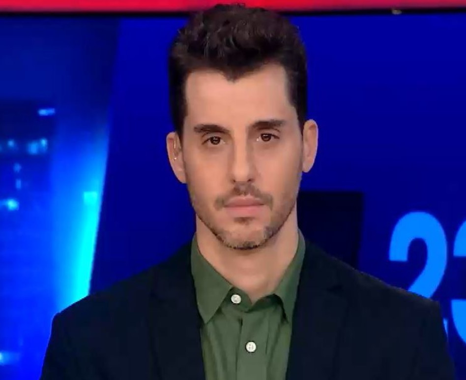 נדב בורנשטיין ב''חי בלילה'' (צילום: צילום מסך קשת 12)