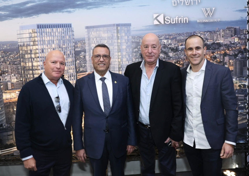 צחי סופרין, רוני וייס, משה לאון ויואל וייס  (צילום: אלירן אביטל)