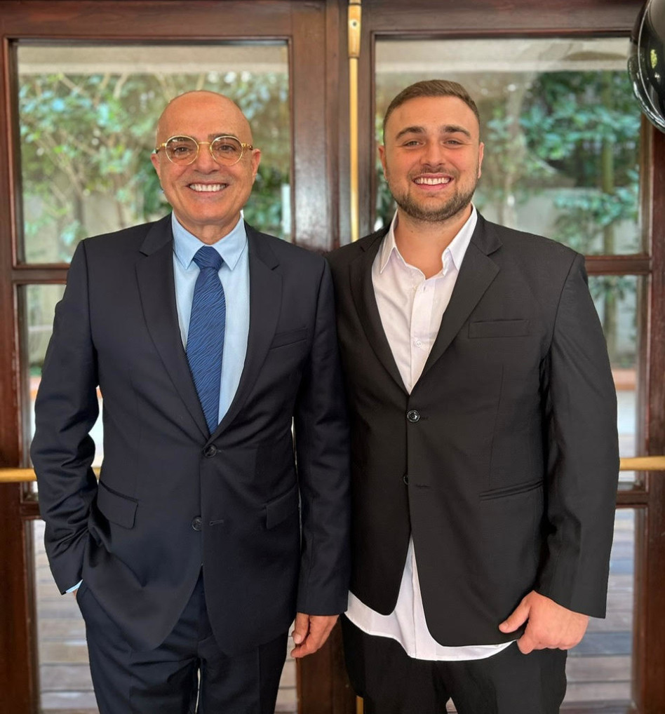 שון לנדאו וחיים זר (צילום: מאור ברוכמן)