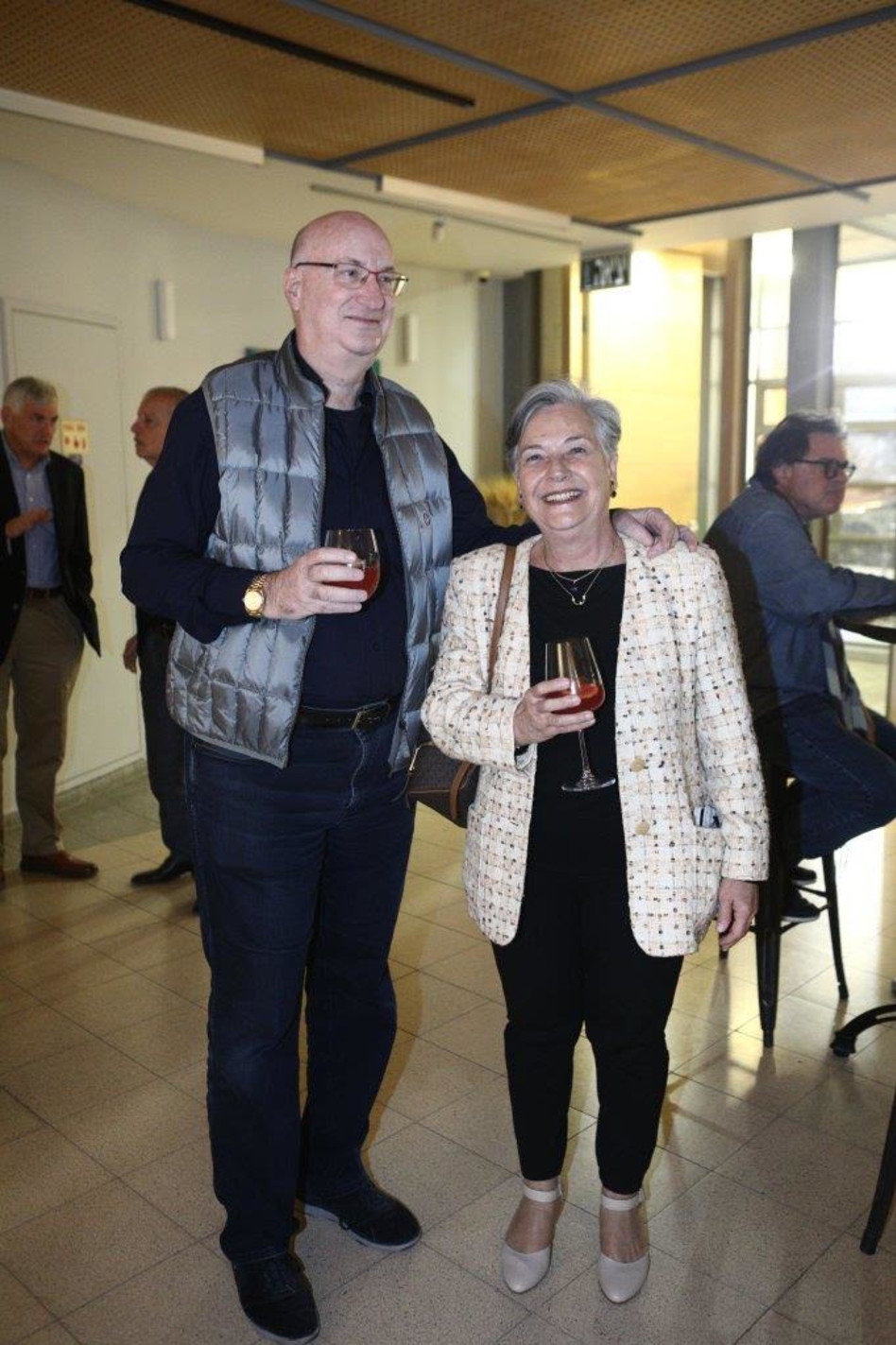 קלרה ונתן חץ (צילום: אסף לב)