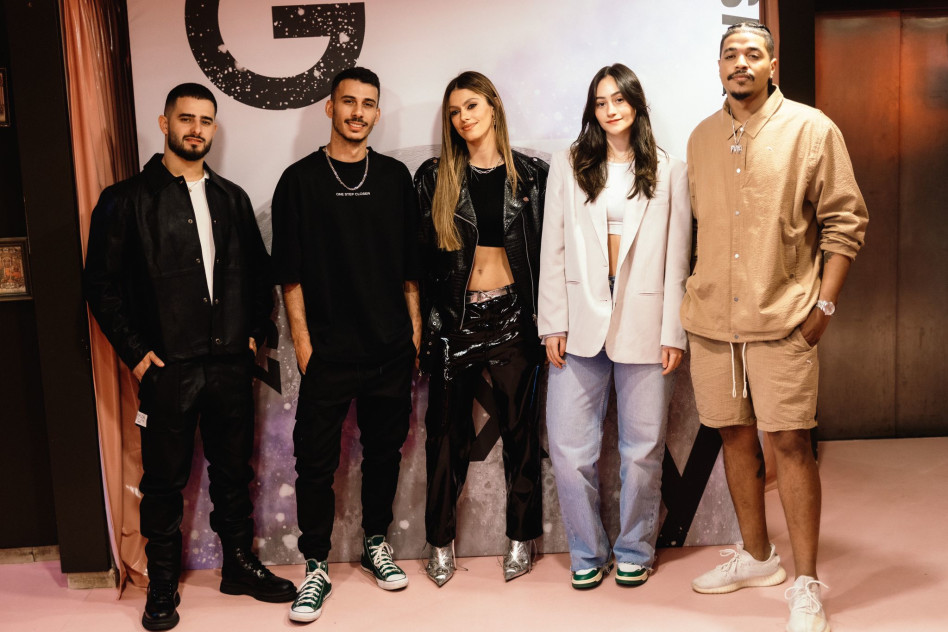 שחר סאול, אגם בוחבוט, אודיה, אבי אברומי, עדן חסון (צילום: גריץ הפקות)