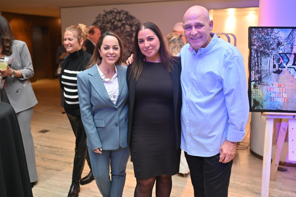 דוד פתאל, אביה מגן והילה קניסטר בר דוד  (צילום: ניב בריג)