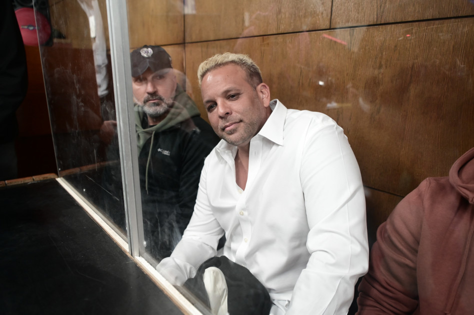 ישראל אור בבית המשפט (צילום: אבשלום ששוני)