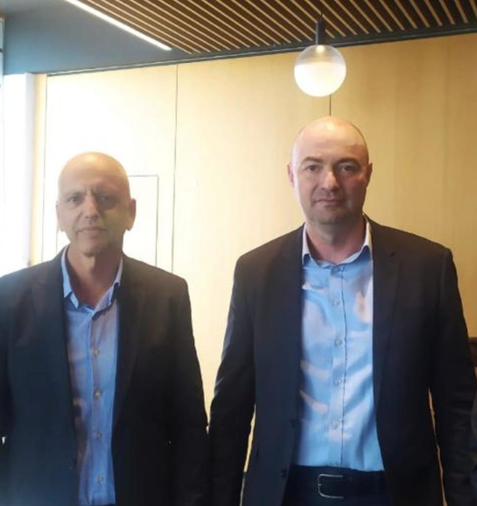 יגאל אונא וחיים רביה  (צילום: ירון לוי)