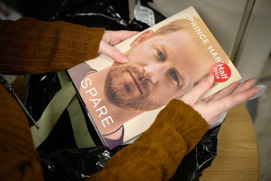 spare. הספר החדש של הנסיך הארי (צילום:  Leon Neal/Getty Images)