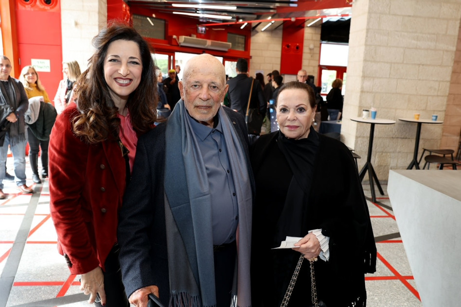 גילה אלמגור, שיש קולר ובת שבע בובליל (צילום: איציק בירן)