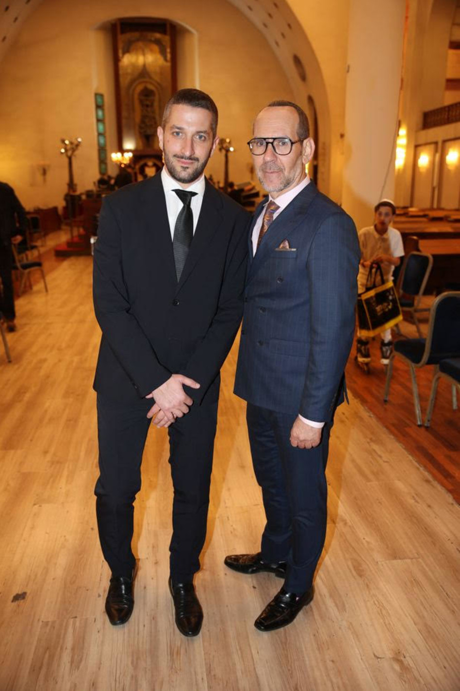 ישי לפידות ושלמה פיבקו (צילום: אור גפן)