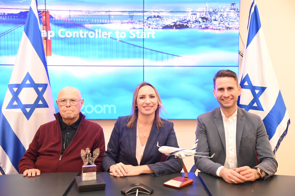 אנדרו דנוס, דינה בן טל-גננסיה ואלי בירנבאום (צילום: יאיר שגיא)