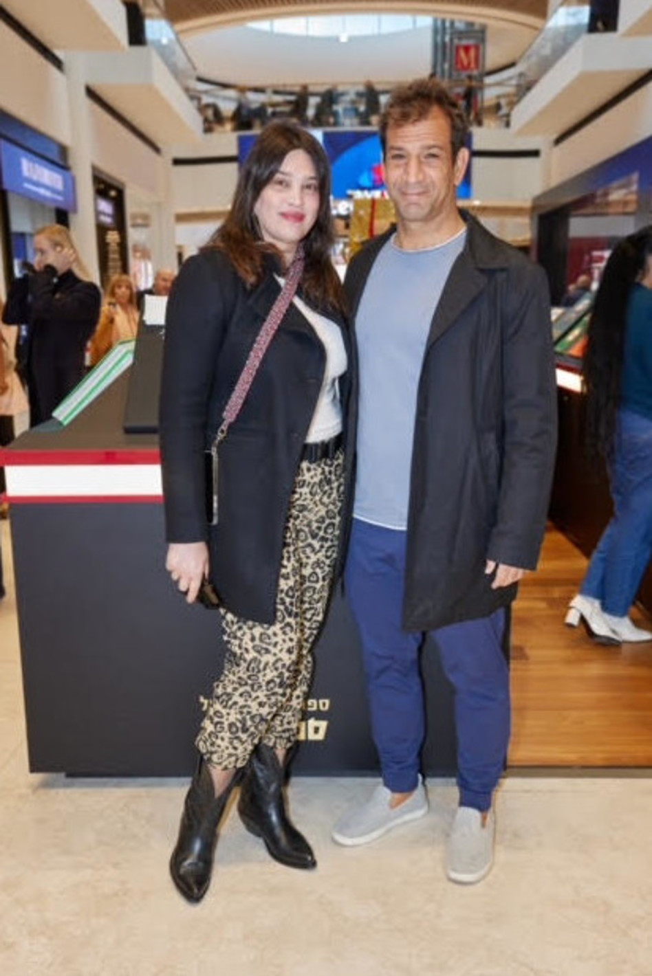 אייל גרינברג ומאיה ישעיהו (צילום: שוקה כהן)