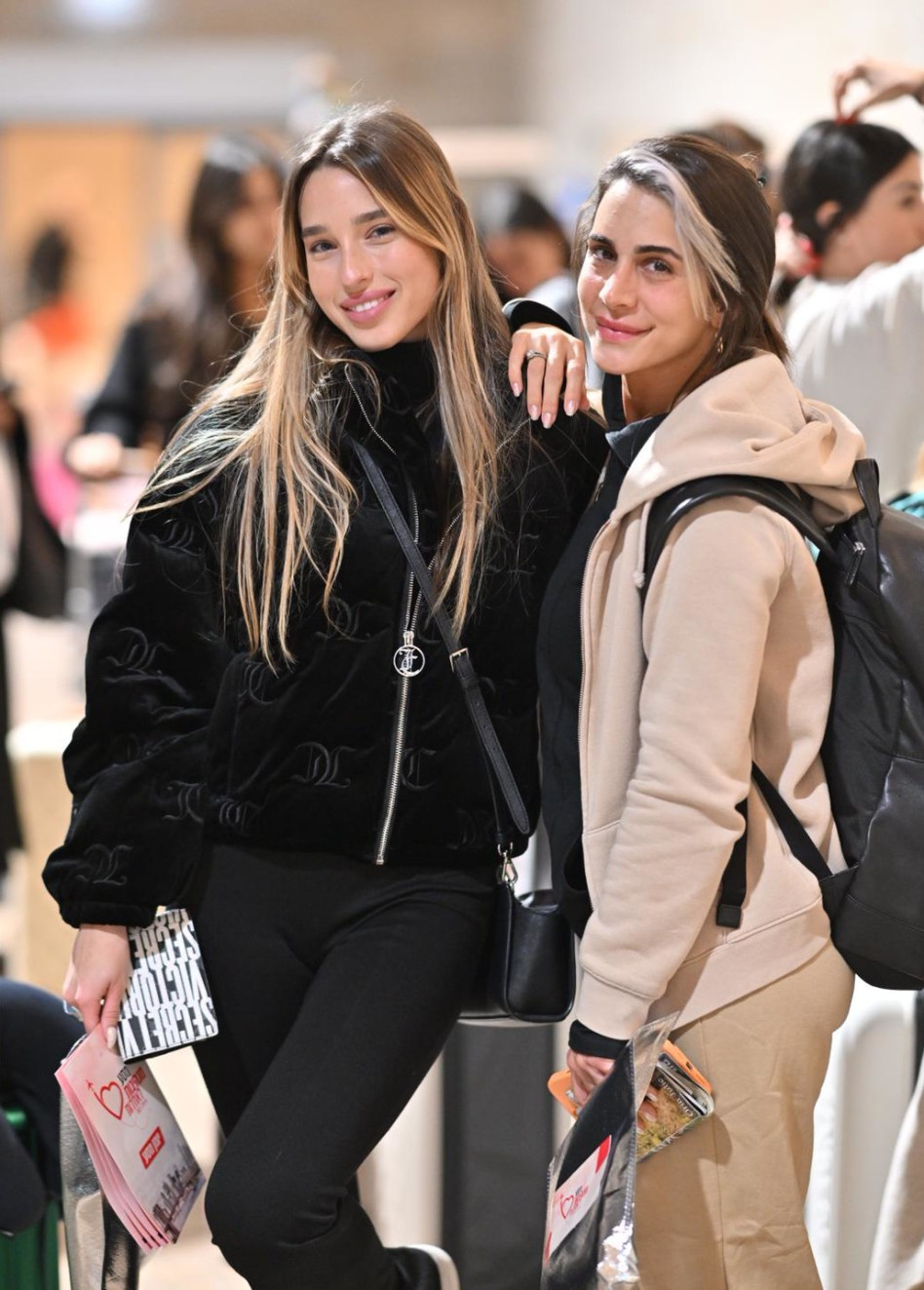 אורין ג'ולי, טניה לאורן (צילום: משה בן נאים)