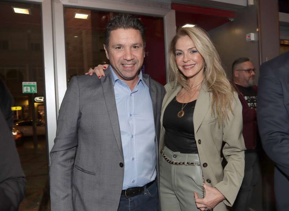 אתי כרייף ועומרי אסנהיים (צילום: ענת מוסברג)