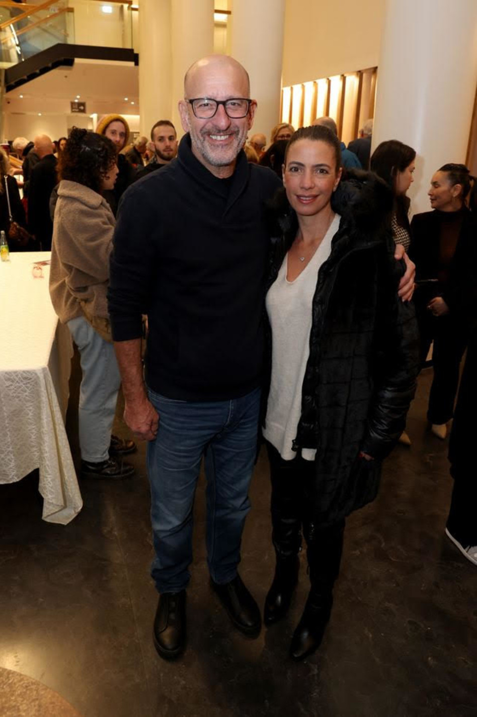 ויקי אילון -בטאן ותמיר גילת (צילום: איציק בירן)