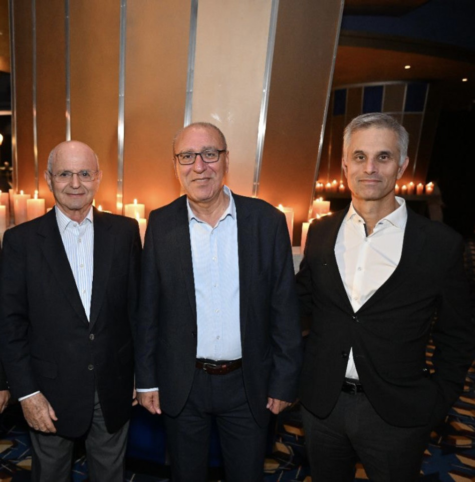 שלומי טחן, אלי לנקרי ומיכאל פדרמן  (צילום: יוד צלמים אילת)