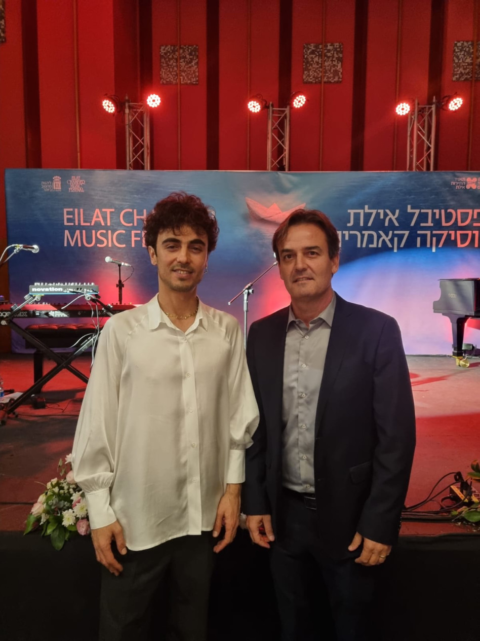 גיא אדירן ומארק אליהו (צילום: יוד צלמים אילת)