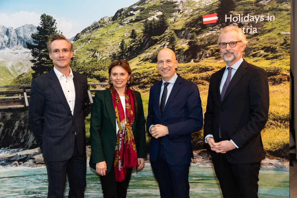 ניקולאוס לוטרוטי, מרטין קוכר, סוזאנה קראוס- ווינלקר ומיכאל טאוסמן  (צילום: עדן מור יוסף)