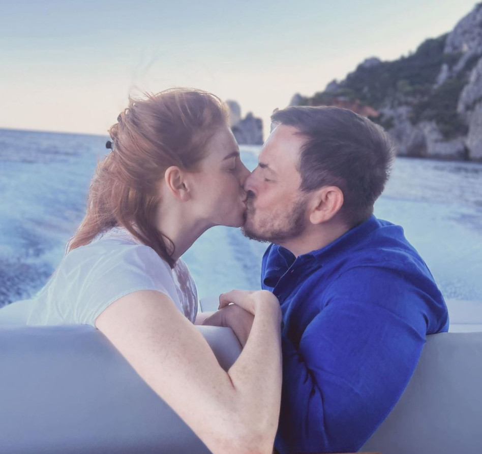 מאיה ורטהיימר ואסף זמיר (צילום: צילום מסך אינסטגרם)