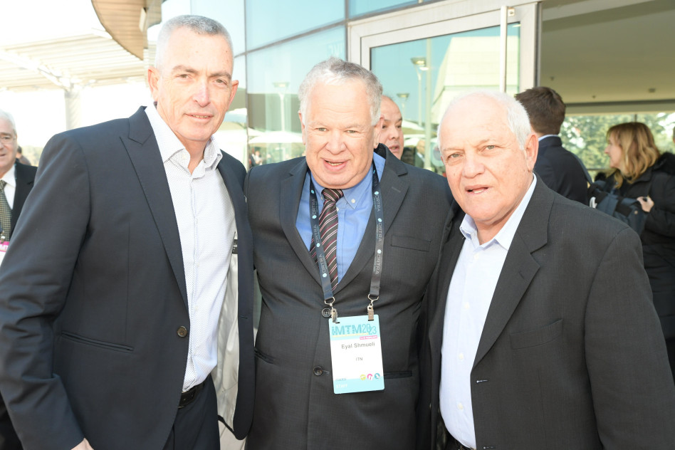 חיים כץ, אייל שמואלי וליאור גלפנד (צילום: ניר שמולי)