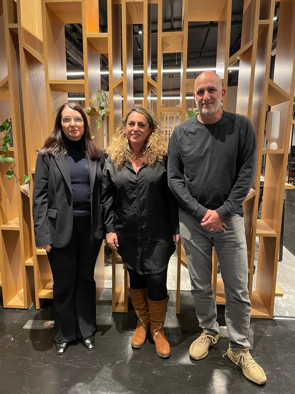 רונן זהבי, לירון באוכנר וגלי שבד (צילום: אגודת הידידים של ארגון נכי צה״ל)