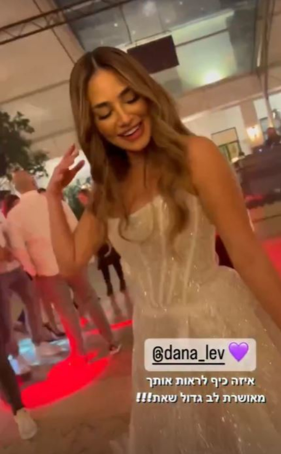 דנה לב (צילום: צילום מסך אינסטגרם)
