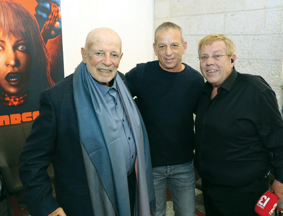 צחי נוי, יפתח קצור ושיש קולר (צילום: איציק בירן)