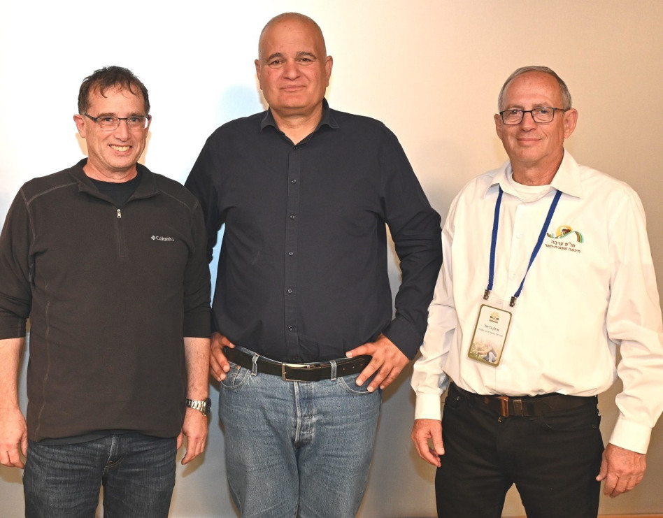 אילון גדיאל, מאיר צור ורן גוראון  (צילום: יוד צילומים)