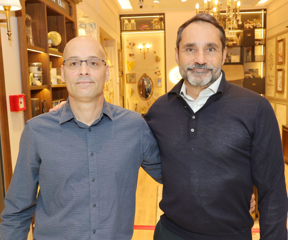 ג'ופרי שרטייה וירון לוי (צילום: רפי דלויה)