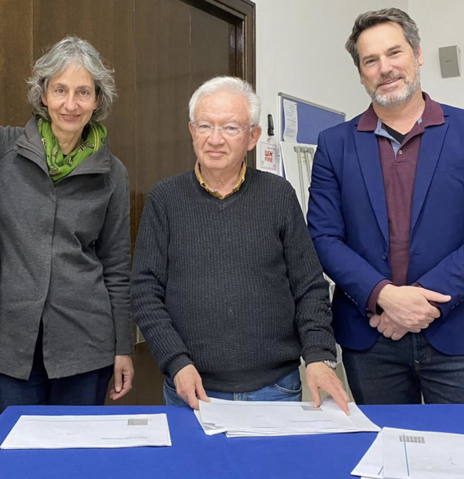 רני בנדר, דוד חליטו וליאור מולכו (צילום: אוראל ואקנין)